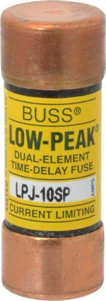 Cooper Bussmann - 300 VDC, 600 VAC, 10 Amp, Time Delay General Purpose Fuse - Fuse Holder Mount, 2-1/4" OAL, 100 at DC, 300 at AC (RMS) kA Rating, 13/16" Diam - All Tool & Supply