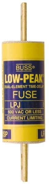 Cooper Bussmann - 300 VDC, 600 VAC, 400 Amp, Time Delay General Purpose Fuse - Bolt-on Mount, 7-1/8" OAL, 100 at DC, 300 at AC (RMS) kA Rating, 2" Diam - All Tool & Supply