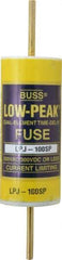 Cooper Bussmann - 300 VDC, 600 VAC, 100 Amp, Time Delay General Purpose Fuse - Bolt-on Mount, 4-5/8" OAL, 100 at DC, 300 at AC (RMS) kA Rating, 1-1/8" Diam - All Tool & Supply