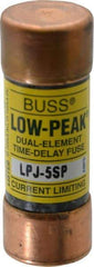 Cooper Bussmann - 300 VDC, 600 VAC, 5 Amp, Time Delay General Purpose Fuse - Fuse Holder Mount, 2-1/4" OAL, 100 at DC, 300 at AC (RMS) kA Rating, 13/16" Diam - All Tool & Supply