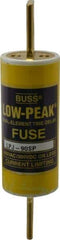 Cooper Bussmann - 300 VDC, 600 VAC, 90 Amp, Time Delay General Purpose Fuse - Bolt-on Mount, 4-5/8" OAL, 100 at DC, 300 at AC (RMS) kA Rating, 1-1/8" Diam - All Tool & Supply