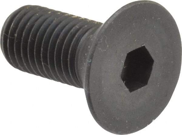 Holo-Krome - 5/16-24 UNF Hex Socket Drive, 82° Flat Screw - Alloy Steel, Black Oxide Finish, Fully Threaded, 3/4" OAL - All Tool & Supply