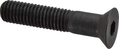 Holo-Krome - 1/2-13 UNC Hex Socket Drive, 82° Flat Screw - Alloy Steel, Black Oxide Finish, Partially Threaded, 2-1/2" OAL - All Tool & Supply