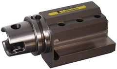 Kennametal - Right Hand Cut, KM40 Modular Connection, Adapter/Mount Lathe Modular Clamping Unit - 3/4" Square Shank Diam, Series STAR Turning Adapter - Exact Industrial Supply