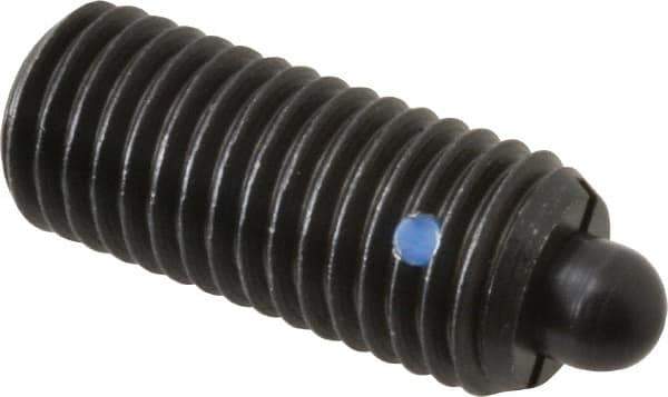 Gibraltar - 3/4-10, 1-3/4" Thread Length, 5/16" Plunger Projection, Steel Threaded Spring Plunger - 0.374" Max Plunger Diam, 1-3/4" Plunger Length, 6.7 Lb Init End Force, 37.3 Lb Final End Force - All Tool & Supply