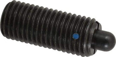 Gibraltar - 1-8, 2-13/32" Thread Length, 1/2" Plunger Projection, Steel Threaded Spring Plunger - 1/2" Max Plunger Diam, 2-13/32" Plunger Length, 16 Lb Init End Force, 68 Lb Final End Force - All Tool & Supply