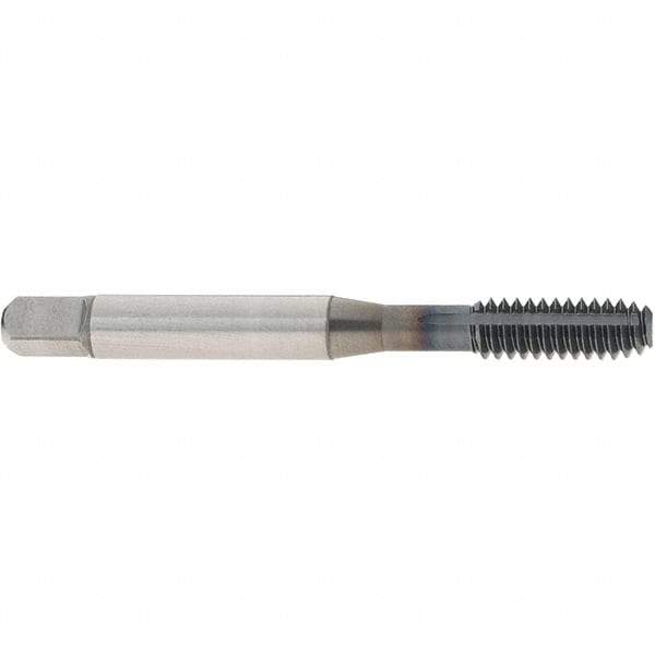 OSG - 1/4-20 UNC H5 Thread Limit Modified Bottoming Thread Forming Tap - Powdered Metal High Speed Steel, TiCN Finish, 2-1/2" OAL, 1" Thread Length, Right Hand Thread, Series EXOTAP NRT - All Tool & Supply