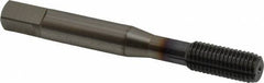 OSG - 5/16-24 UNF H4 Thread Limit Modified Bottoming Thread Forming Tap - Powdered Metal High Speed Steel, TiCN Finish, 2-23/32" OAL, 1-1/8" Thread Length, Right Hand Thread, Series EXOTAP NRT - All Tool & Supply