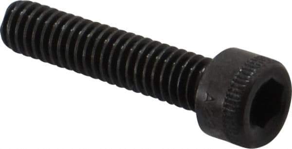 Holo-Krome - #6-40 UNF Hex Socket Drive, Socket Cap Screw - Alloy Steel, Black Oxide Finish, Fully Threaded, 5/8" Length Under Head - All Tool & Supply