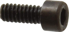 Holo-Krome - #3-48 UNC Hex Socket Drive, Socket Cap Screw - Alloy Steel, Black Oxide Finish, Fully Threaded, 1/4" Length Under Head - All Tool & Supply