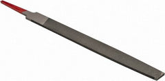 Simonds File - 6" Long, Second Cut, Mill American-Pattern File - Single Cut, Tang - All Tool & Supply