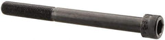 Holo-Krome - 3/8-24 UNF Hex Socket Drive, Socket Cap Screw - Alloy Steel, Black Oxide Finish, Partially Threaded, 4" Length Under Head - All Tool & Supply