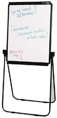 Quartet - Melamine Dry Erase Two Sided Easel with Stand - 39 to 70 Inch High - All Tool & Supply