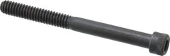 Holo-Krome - 1/4-20 UNC Hex Socket Drive, Socket Cap Screw - Alloy Steel, Black Oxide Finish, Partially Threaded, 2-3/4" Length Under Head - All Tool & Supply