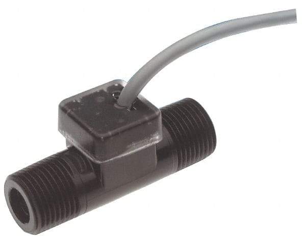 Gems Sensors - 200 psi, Nylon Housing, Turbine Flow Rate Sensor - 0.13 to 1.3 Flow Set Point, 0.13 to 1.3 GPM - All Tool & Supply