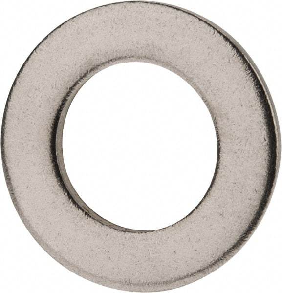 Value Collection - M16 Screw, Grade 316 Stainless Steel Standard Flat Washer - 17mm ID x 30mm OD, Plain Finish - All Tool & Supply