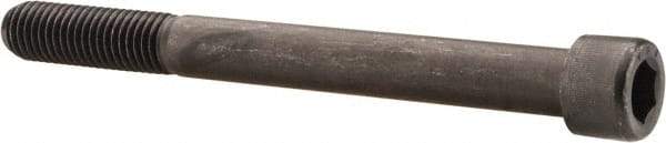 Holo-Krome - 7/16-14 UNC Hex Socket Drive, Socket Cap Screw - Alloy Steel, Black Oxide Finish, Partially Threaded, 3-1/2" Length Under Head - All Tool & Supply