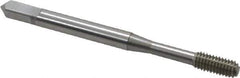 OSG - M4x0.70 Metric Coarse D4 Thread Limit Bottoming Thread Forming Tap - Cobalt, Bright Finish, 2-1/8" OAL, 3/4" Thread Length, Right Hand Thread, Series HY-PRO NRT - All Tool & Supply