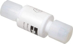 Parker - 3/8" PTFE Check Valve - Inline, PARGRIP x PARGRIP, 120 WOG - All Tool & Supply