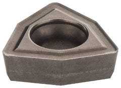 Kennametal - DFT06T308 HP Grade KMF Carbide Indexable Drill Insert - Uncoated, Trigon, 10mm Inscribed Circle - All Tool & Supply