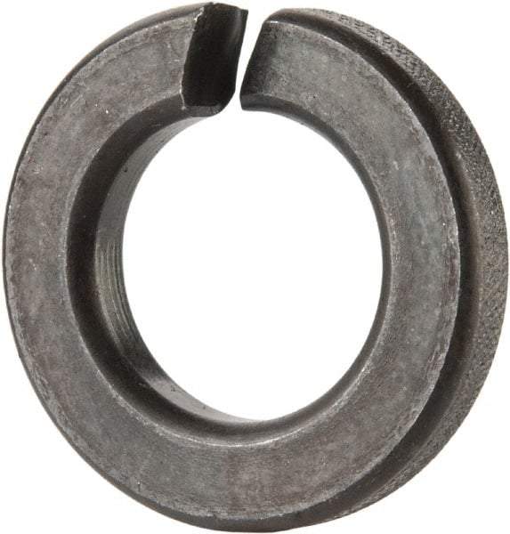 Value Collection - 7/16", 0.44" ID, 0.133" Thick Split Lock Washer - Grade 2 Spring Steel, Uncoated, 0.44" Min ID, 0.45" Max ID, 0.784" Max OD - All Tool & Supply