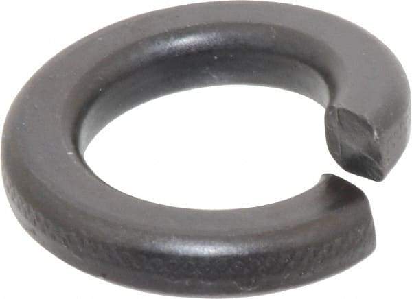 Value Collection - 7/8", 0.878" ID, 0.266" Thick Split Lock Washer - Grade 2 Spring Steel, Uncoated, 0.878" Min ID, 0.894" Max ID, 1.489" Max OD - All Tool & Supply