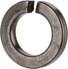 Value Collection - 1-1/8", 1.129" ID, 0.345" Thick Split Lock Washer - Grade 8 Spring Steel, Uncoated, 1.129" Min ID, 1.153" Max ID, 1.903" Max OD - All Tool & Supply