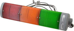 Edwards Signaling - Incandescent Lamp, Amber, Green, Red, Steady, Preassembled Stackable Tower Light Module Unit - 120 VAC, 0.32 Amp, IP54, IP65 Ingress Rating, 3R, 4X NEMA Rated, Pipe Mount - All Tool & Supply