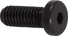 Holo-Krome - #10-32 UNF Hex Socket Drive, Low Socket Cap Screw - Alloy Steel, Black Oxide Finish, Fully Threaded, 1/2" Length Under Head - All Tool & Supply