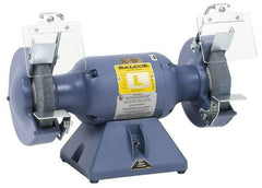 Baldor - 7" Wheel Diam x 1" Wheel Width, 1/2 hp Grinder - 5/8" Arbor Hole Diam, 1 Phase, 3,600 Max RPM, 115 Volts - All Tool & Supply