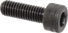 Holo-Krome - M5x0.80 Metric Coarse Hex Socket Drive, Socket Cap Screw - Grade 12.9 Alloy Steel, Black Oxide Finish, Fully Threaded, 15mm Length Under Head - All Tool & Supply