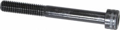 Holo-Krome - M8x1.25 Metric Coarse Hex Socket Drive, Socket Cap Screw - Grade 12.9 Alloy Steel, Black Oxide Finish, Partially Threaded, 70mm Length Under Head - All Tool & Supply