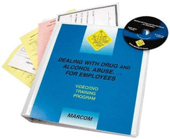 Marcom - Dealing with Drug and Alcohol Abuse for Employees, Multimedia Training Kit - 19 Minute Run Time DVD, English and Spanish - All Tool & Supply