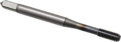 OSG - M4x0.70 Metric Coarse D4 Thread Limit Bottoming Thread Forming Tap - Powdered Metal High Speed Steel, TiCN Finish, 2-1/8" OAL, 3/4" Thread Length, Right Hand Thread, Series EXOTAP NRT - All Tool & Supply