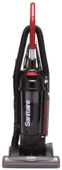 Sanitaire - Single Motor Bagless Heavy-Duty Upright Vacuum Cleaner - 15" Cleaning Width, 10" Amps, Comfort Hand Grip, Black - All Tool & Supply