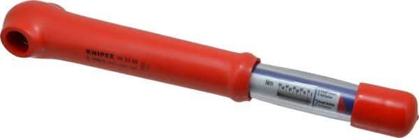 Knipex - 3/8" Drive, Insulated Torque Wrench - 15-5/32" OAL - All Tool & Supply