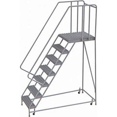 TRI-ARC - Rolling & Wall Mounted Ladders & Platforms Type: Rolling Warehouse Ladder Style: Rolling Safety Ladder - All Tool & Supply