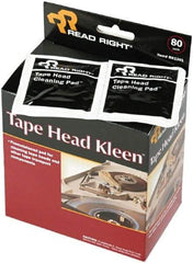 READ RIGHT - Sealed Pads - Use with Clean tape Heads, Guides, Capstans, Plastic Rollers & Other Electronic Components. - All Tool & Supply