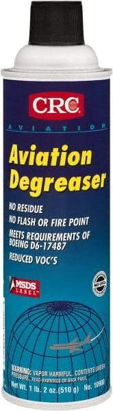 CRC - 20 oz Aerosol Aviation Degreaser - Aerosol, Halogenated - All Tool & Supply