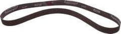 Norton - 1" Wide x 42" OAL, 220 Grit, Aluminum Oxide Abrasive Belt - Aluminum Oxide, Very Fine, Coated, X Weighted Cloth Backing, Series R228 - All Tool & Supply