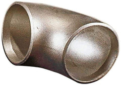 Merit Brass - 4" Grade 316L Stainless Steel Pipe 90° Short Radius Elbow - Butt Weld x Butt Weld End Connections - All Tool & Supply