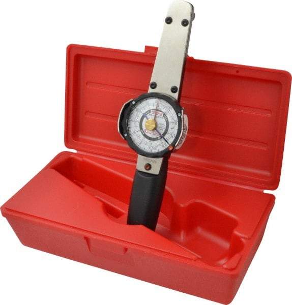 Proto - 3/8" Drive Dial Torque Wrench - 30 N/m Torque, 10" OAL, Fixed Head - All Tool & Supply