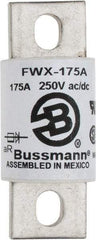 Cooper Bussmann - 250 VAC/VDC, 175 Amp, Fast-Acting Semiconductor/High Speed Fuse - Stud Mount Mount, 3-1/8" OAL, 200 (RMS), 50 at DC kA Rating, 1-7/32" Diam - All Tool & Supply