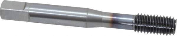 OSG - M8x1.25 Metric Coarse D5 Thread Limit Modified Bottoming Thread Forming Tap - Powdered Metal High Speed Steel, TiCN Finish, 2-23/32" OAL, 1-1/8" Thread Length, Right Hand Thread, Series EXOTAP NRT - All Tool & Supply