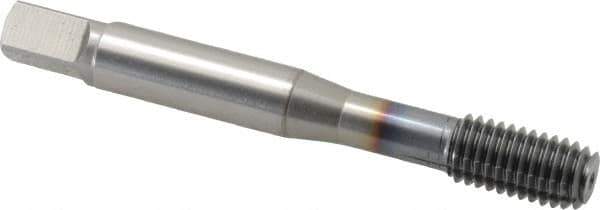 OSG - M8x1.25 Metric Coarse D9 Thread Limit Modified Bottoming Thread Forming Tap - Powdered Metal High Speed Steel, TiCN Finish, 2-23/32" OAL, 1-1/8" Thread Length, Right Hand Thread, Series EXOTAP NRT - All Tool & Supply