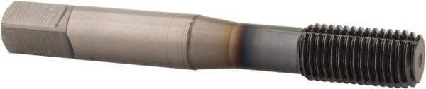 OSG - M10x1.25 Metric Fine D5 Thread Limit Modified Bottoming Thread Forming Tap - Powdered Metal High Speed Steel, TiCN Finish, 2-15/16" OAL, 1-1/4" Thread Length, Right Hand Thread, Series EXOTAP NRT - All Tool & Supply