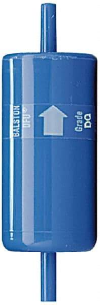 Parker - 1/4" Outlet, 125 Max psi, Inline Filters, Regulators & Lubricators - 7.3 CFM, Disposable Gas or Liquid Filter, 4-1/2" Long - All Tool & Supply