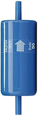 Parker - 1/4" Outlet, 125 Max psi, Inline Filters, Regulators & Lubricators - 14.6 CFM, Disposable Gas or Liquid Filter, 4-1/2" Long - All Tool & Supply