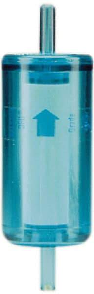 Parker - 1/4" Outlet, 125 Max psi, Inline Filters, Regulators & Lubricators - 7.3 CFM, Disposable Gas or Liquid Filter, 4-1/2" Long - All Tool & Supply