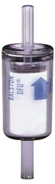 Parker - 1/4" Outlet, 125 Max psi, Inline Filters, Regulators & Lubricators - 6.6 CFM, Disposable Gas or Liquid Filter, 3-1/4" Long - All Tool & Supply